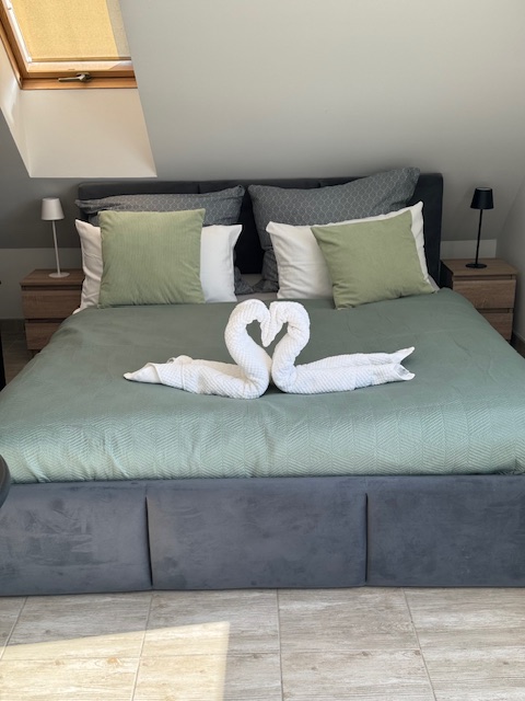 Apartament5 - łóżko